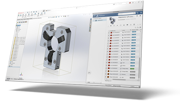 solidworks assembly history screenshot