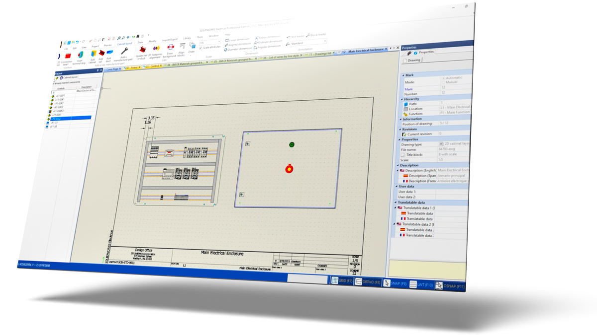 solidworks electrical performance screenshot