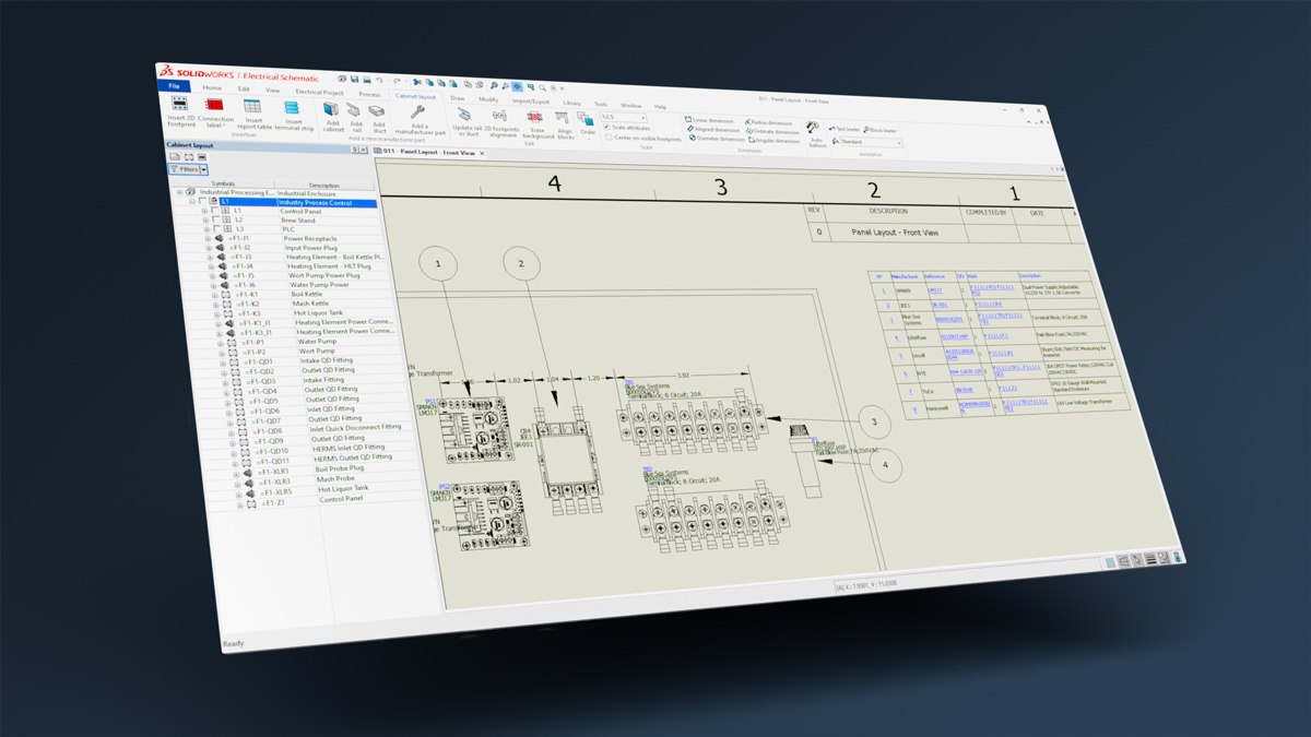 SOLIDWORKS Electrical Schematic