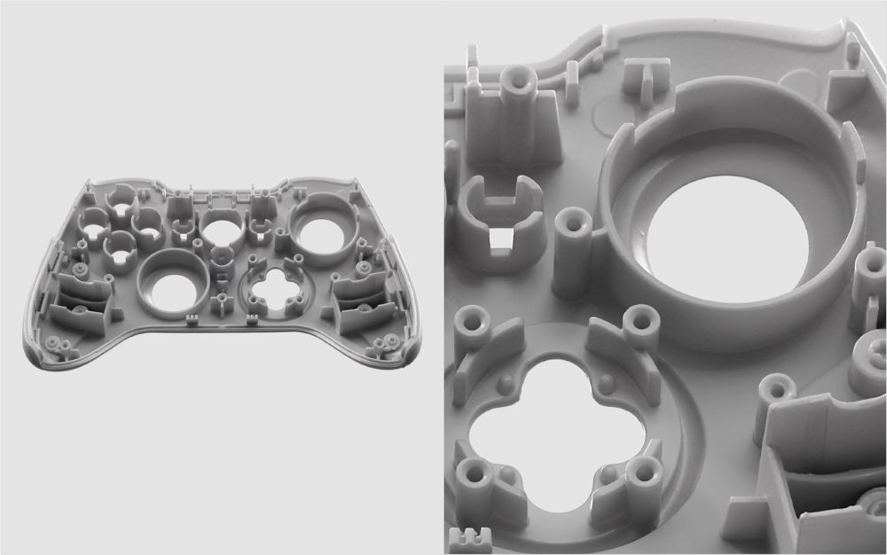 Detailed 3D scan of mechanical game controller using the Artec Spider II 3D scanner