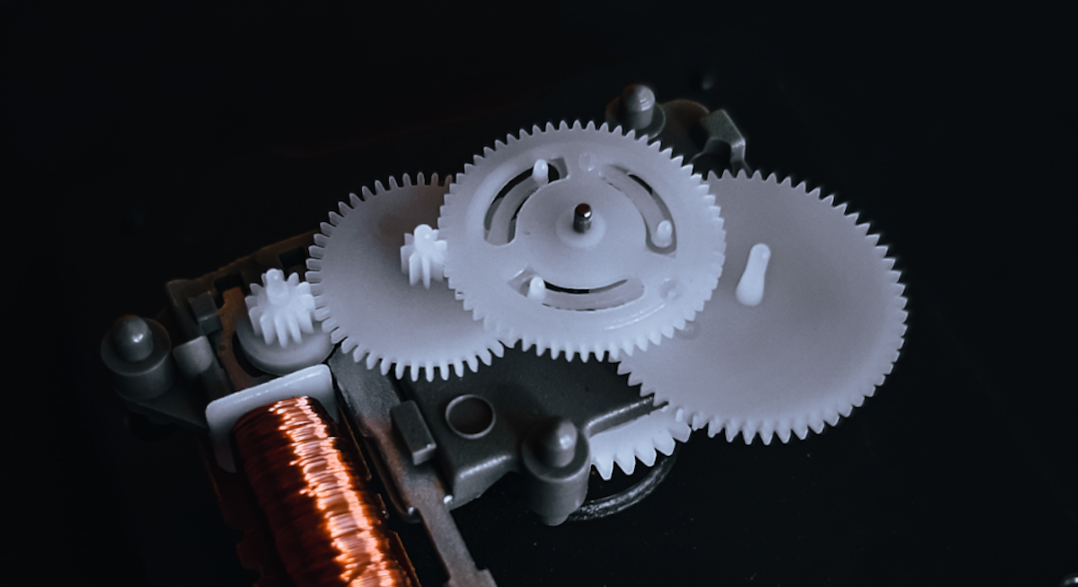 Printing spur gears with a Markforged 3D printer