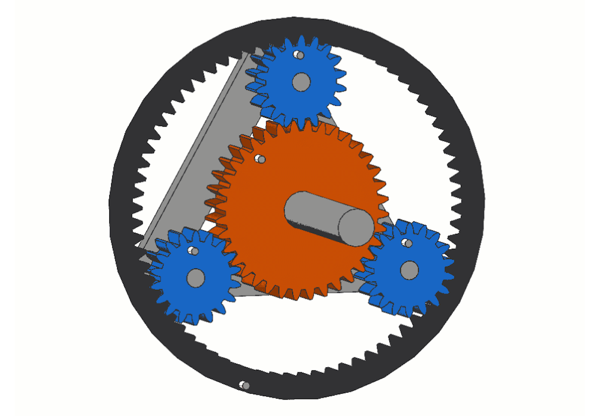 Spur gears in SOLIDWORKS