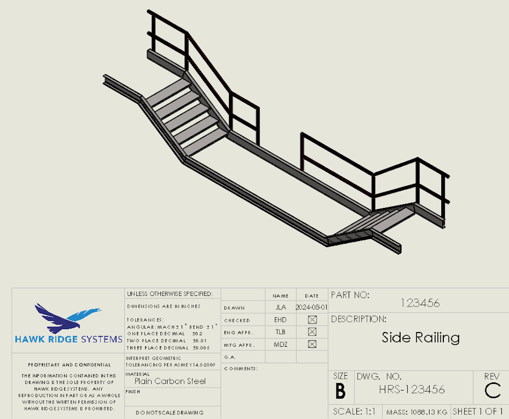 Custom properties auto-populating into drawing from the part file in SOLIDWORKS 