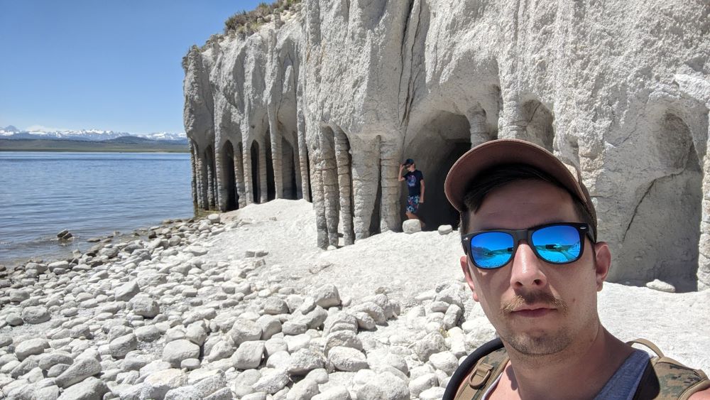 Taylor Hoff, Applications Engineer at Hawk Ridge Systems exploring the great outdoors.