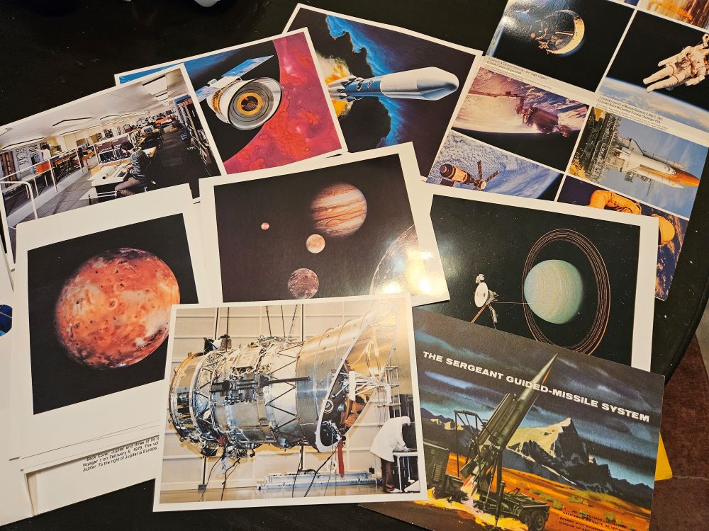 Taylor Hoff, Applications Engineer at Hawk Ridge Systems showing off his love for space.