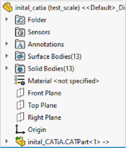 Alt text: 3D Interconnect to Import CATIA files into SOLIDWORKS 3D CAD