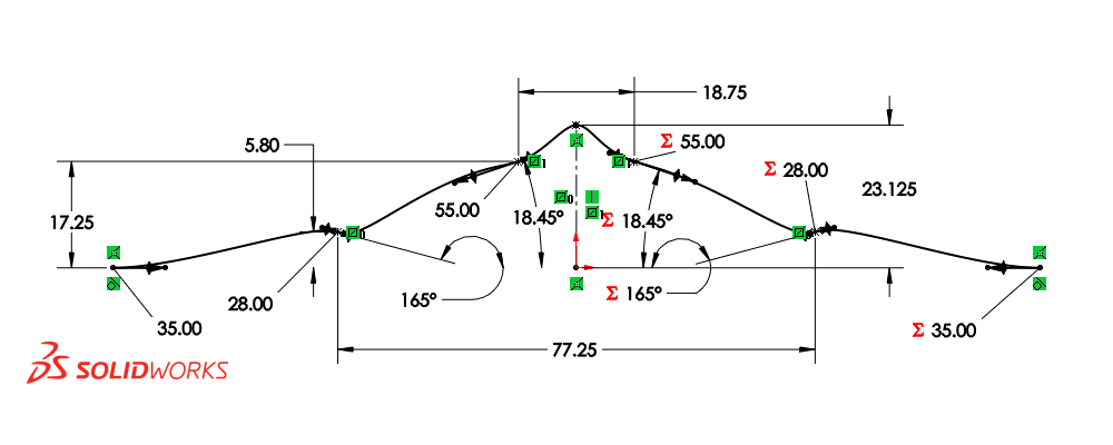 Precise dimensions in SOLIDWORKS